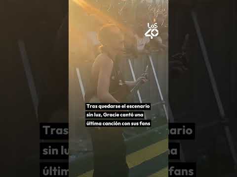 Lee más sobre el artículo Gracie Abrams se queda sin electricidad por problemas en el Mad Cool y baja a cantar con sus fans ❤️