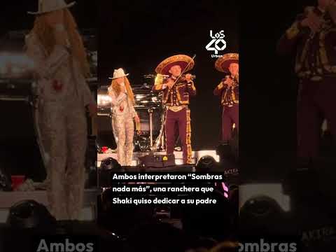 Lee más sobre el artículo SHAKIRA rinde homenaje a su padre en su último concierto🥹 | LOS40