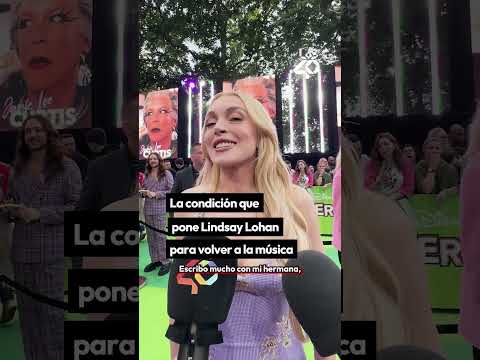 Lee más sobre el artículo La condición que pone Lindsay Lohan para volver a la música | LOS40
