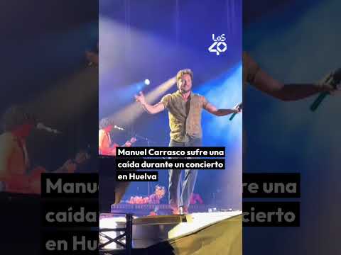 Lee más sobre el artículo El susto de MANUEL CARRASCO en su concierto de Huelva 😳 🎶 | LOS40