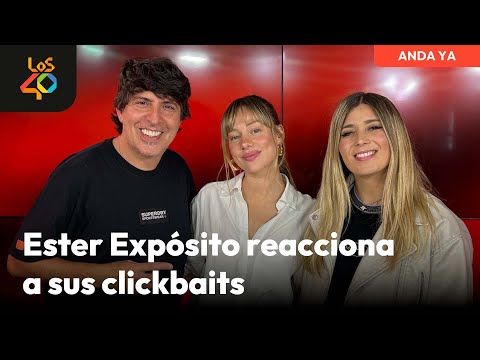 Lee más sobre el artículo ESTER EXPÓSITO se convierte en la protagonista de su propio NOTICIERO: “Ya no me busco” | LOS40