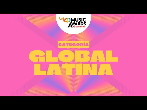 Lee más sobre el artículo Nominados a LOS40 Music Awards Santander 2025 (Categoría Global Latina) | LOS40