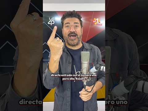 Lee más sobre el artículo Rosalía se hace con el número 1 de LOS40 con “Dios es un stalker” #los40 #rosalia #lux