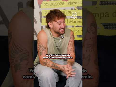 Lee más sobre el artículo DANI FERNÁNDEZ sobre la mención que le hizo DANI MARTÍN en LOS40 Music Awards Santander 2025 | LOS40