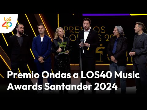 Lee más sobre el artículo Así reciben LOS40 Music Awards el Premio Ondas a Mejor Espectáculo, Gira o Festival | LOS40