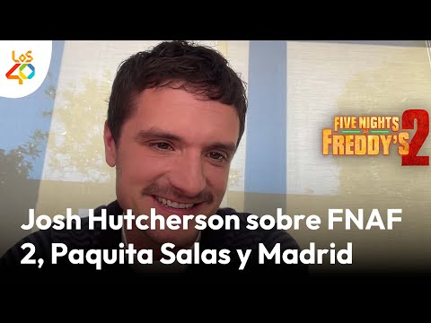 Lee más sobre el artículo JOSH HUTCHERSON: Un FNAF dirigido por LOS JAVIS, su debut en cine ESPAÑOL y la locura FAN | LOS40