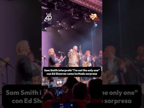 Lee más sobre el artículo 💥Sam Smith interpretó en Brooklyn “I’m Not The Only One” junto a Ed Sheeran. #los40