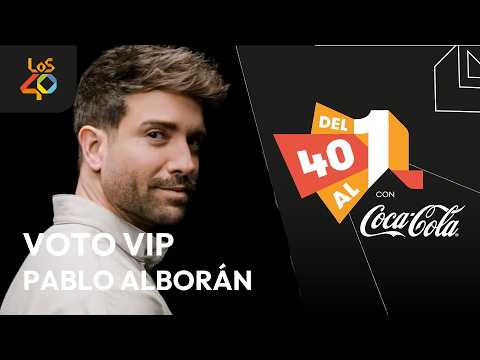 Lee más sobre el artículo Pablo Alborán en Del 40 al 1: «Ojalá pudiérais ver cómo canta la gente las canciones»| LOS40