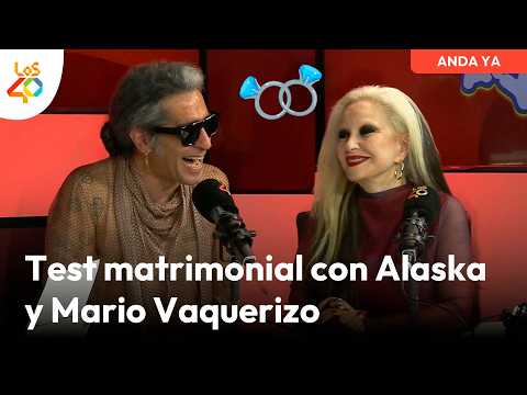 Lee más sobre el artículo ALASKA y MARIO VAQUERIZO confiesan los secretos íntimos de su matrimonio en ANDA YA | LOS40