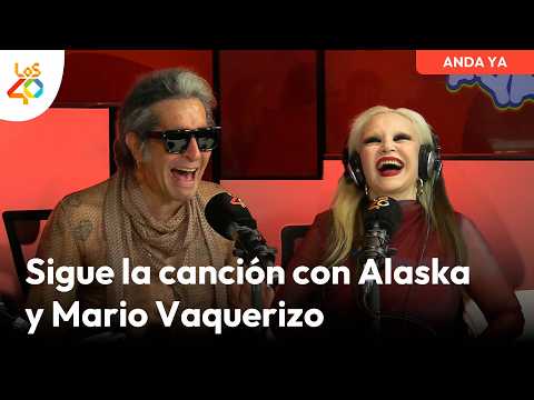 Lee más sobre el artículo ANDA YA somete a ALASKA y MARIO VAQUERIZO un test musical que no todo el mundo se sabe | LOS40